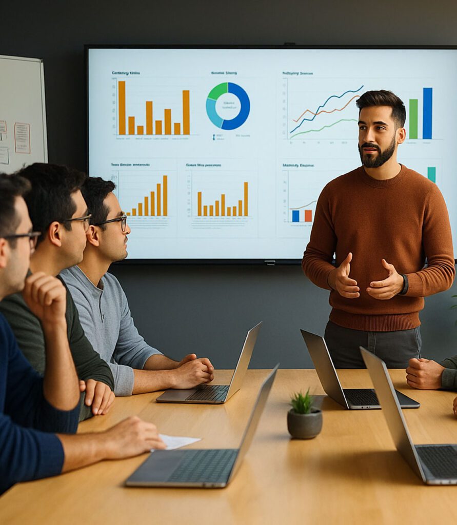 Con mi experiencia y un enfoque práctico, adaptado a las necesidades específicas de tu empresa, tu equipo aprenderá a optimizar su presencia digital, gestionar las plataformas clave y generar leads de calidad.