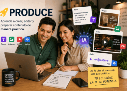 Aprende a crear, editar y preparar contenido de manera práctica Aprende a crear, editar y preparar contenido de manera práctica