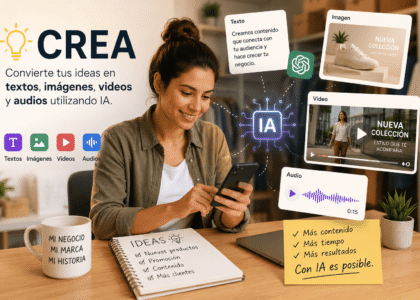 Convierte tus ideas en textos, imágenes, videos y audios utilizando IA. Convierte tus ideas en textos, imágenes, videos y audios utilizando IA.